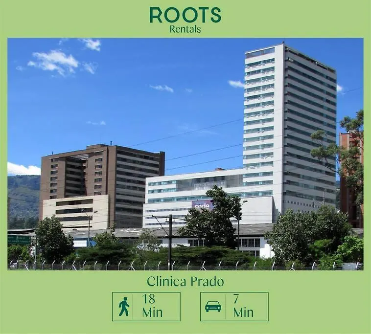 Aparta Estudio Cerca Al Parque Lleras M202 By Roots Rentals Medellin Colombia