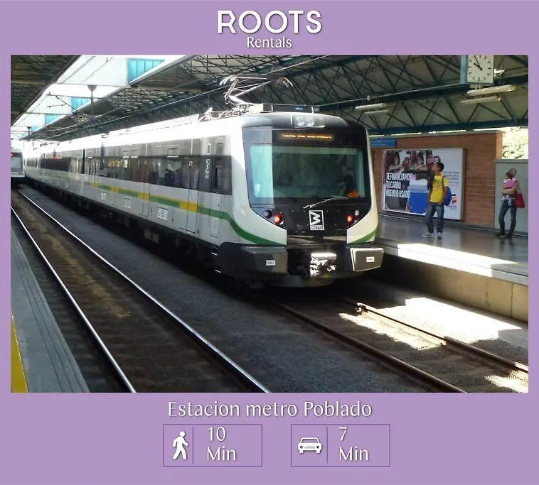 Aparta Estudio Cerca Al Parque Lleras M202 By Roots Rentals Medellin 0*,  Colombia