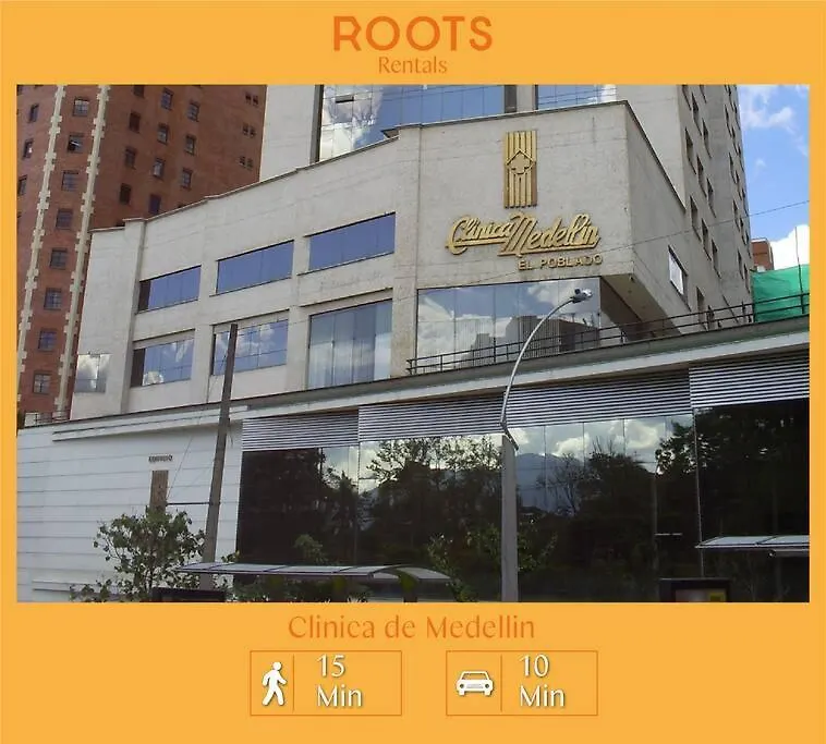 Aparta Estudio Cerca Al Parque Lleras M202 By Roots Rentals Medellin Apartment