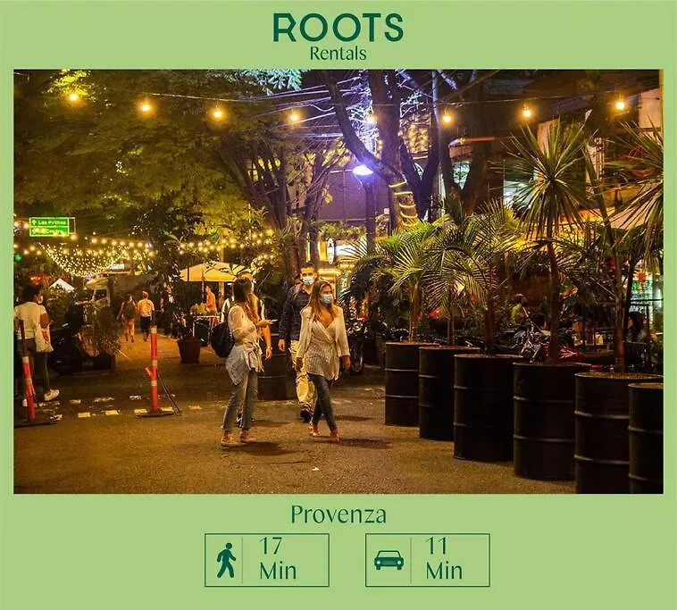 Apartment Aparta Estudio Cerca Al Parque Lleras M202 By Roots Rentals Medellin Colombia