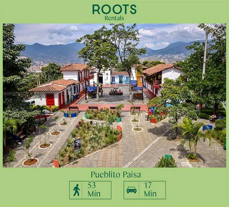 Apartment Aparta Estudio Cerca Al Parque Lleras M202 By Roots Rentals Medellin